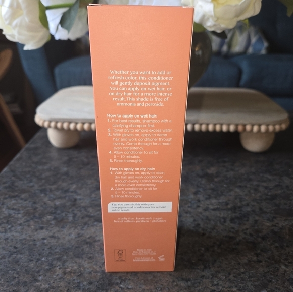 Kristin Ess Color Depositing Conditioner 6.7 Oz Terracotta Semi-Permanent - Picture 4 of 7